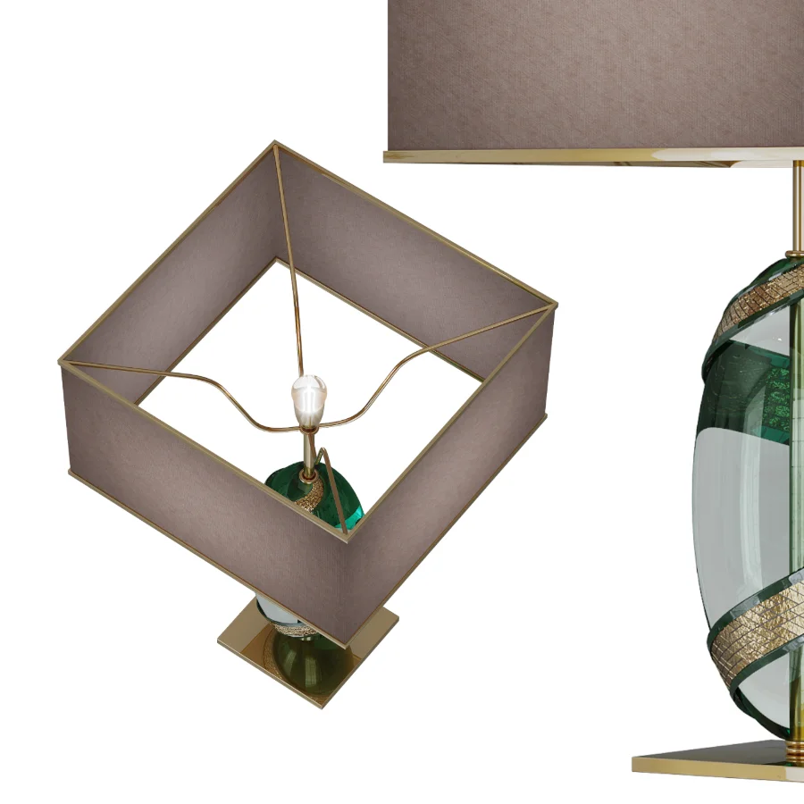 The Brahma lamp is green Image 6