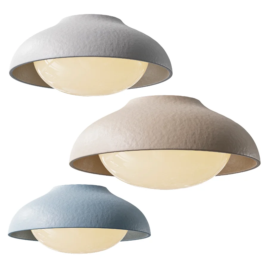 Finn Ceramic Flush Mount Image 1