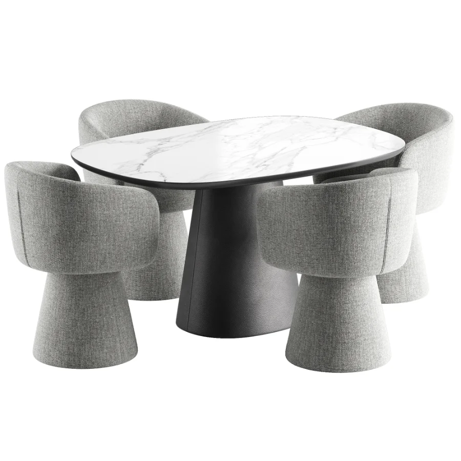 Tori Chair Pantone Dining Table Image 6