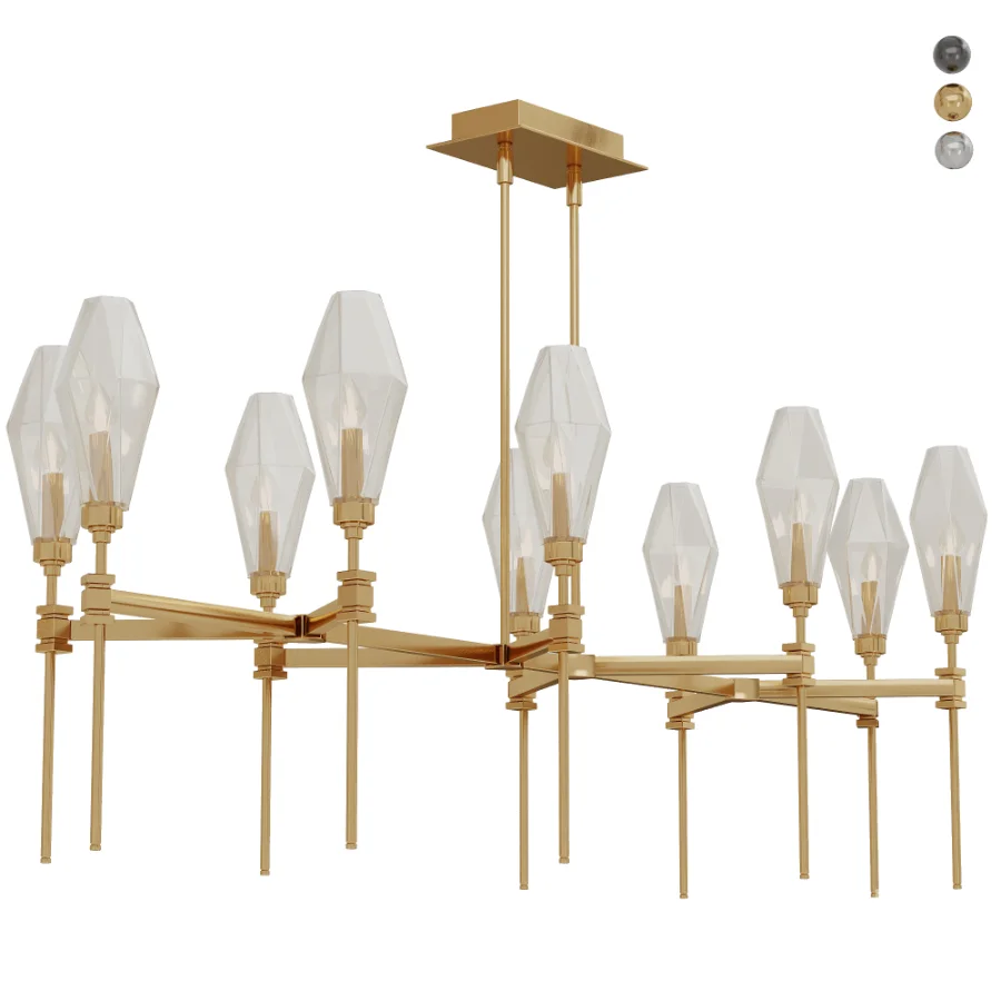 Alto Linear Belvedere Chandelier Image 1