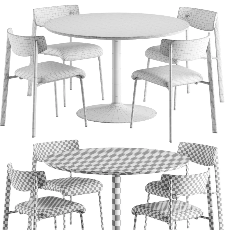 Nadia Chair Menorca Table Image 7