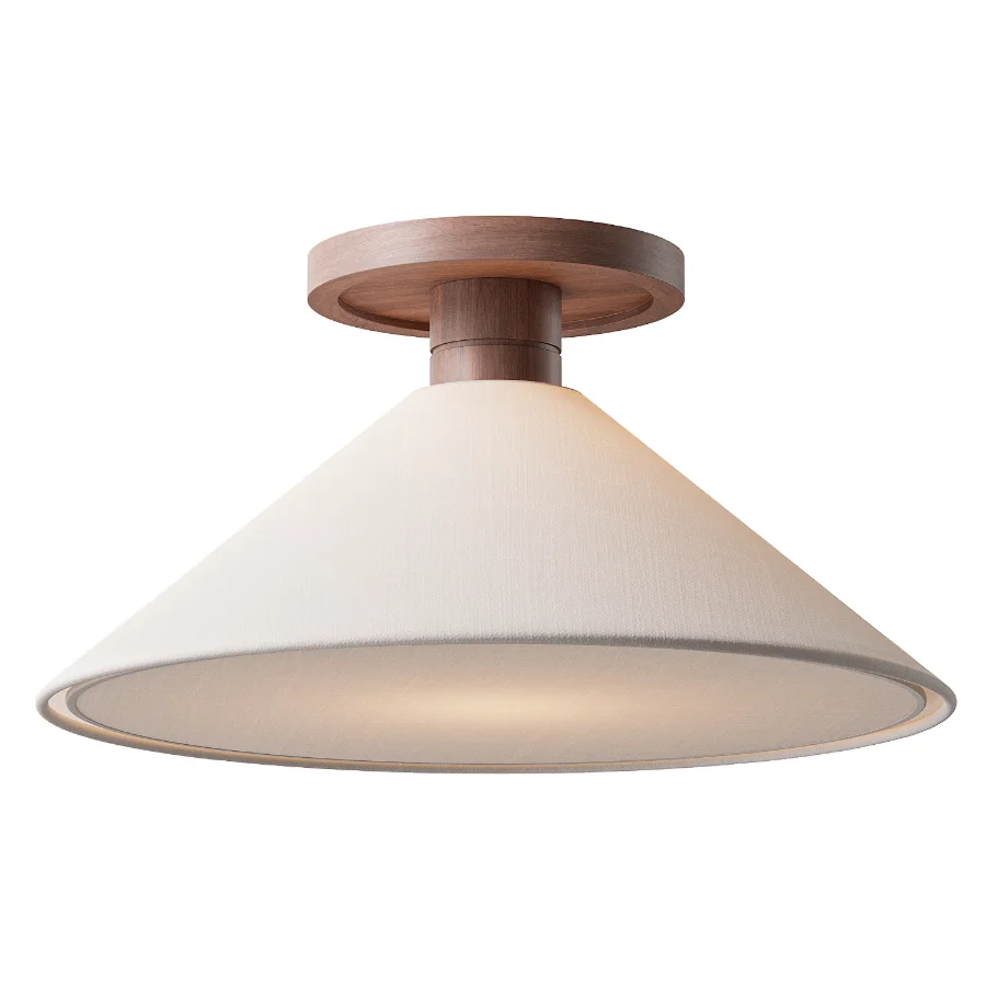 West Elm Devon Flush Mount Ceiling Lamp Image 5