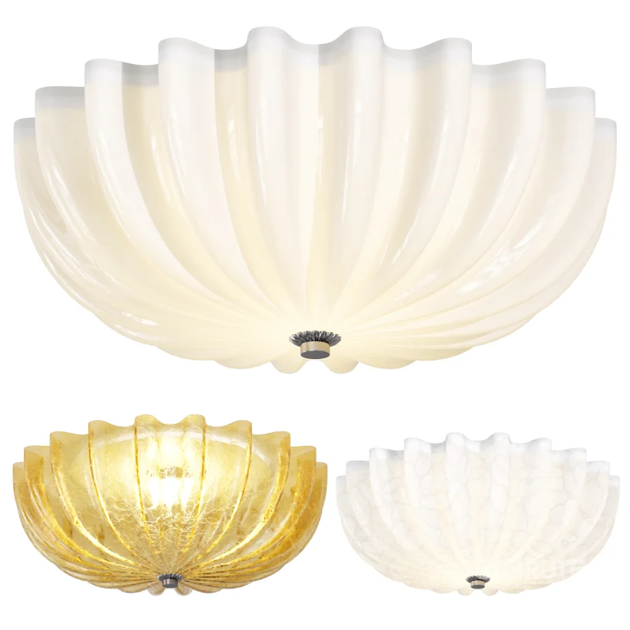 Murano Blown Glass Ceiling Light Image 1