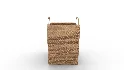 Modern Weave Tall Handle Basket - Thumbnail 6