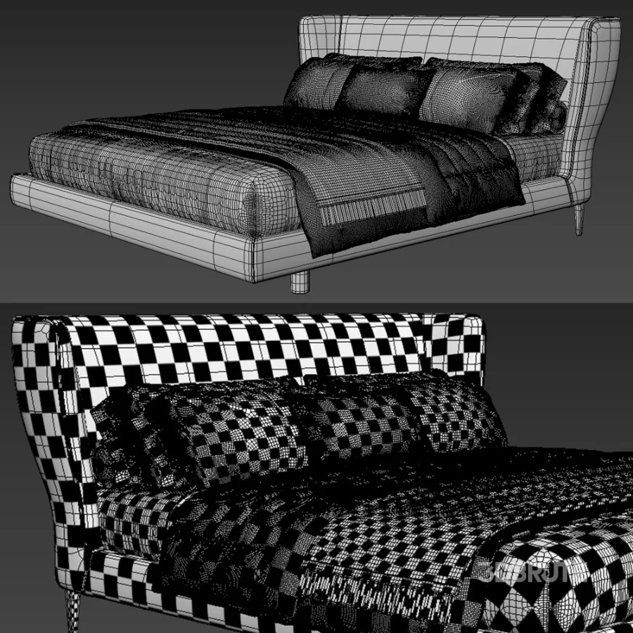Gentleman Double Bed Image 3