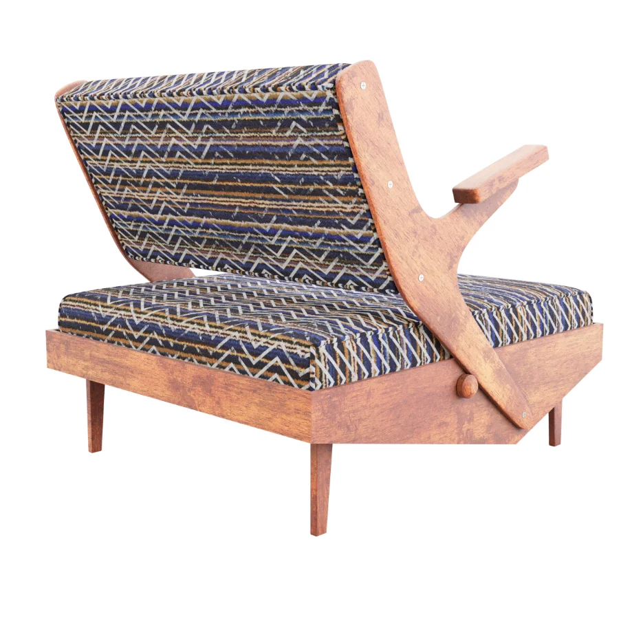 Mid Century ZigZag Lounge Set Image 3