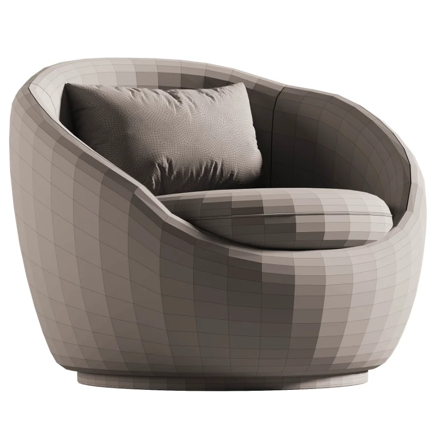 Cozy Swivel Chair Image 1