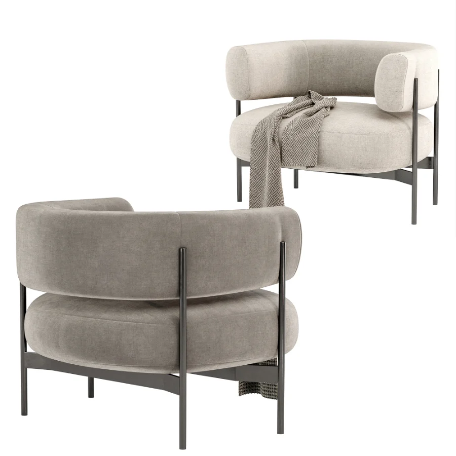 CINI armchair By HC28 Cosmo Image 1