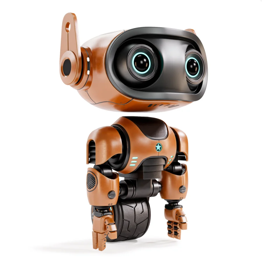PIXO Stylized One Wheel Companion Robot Image 2