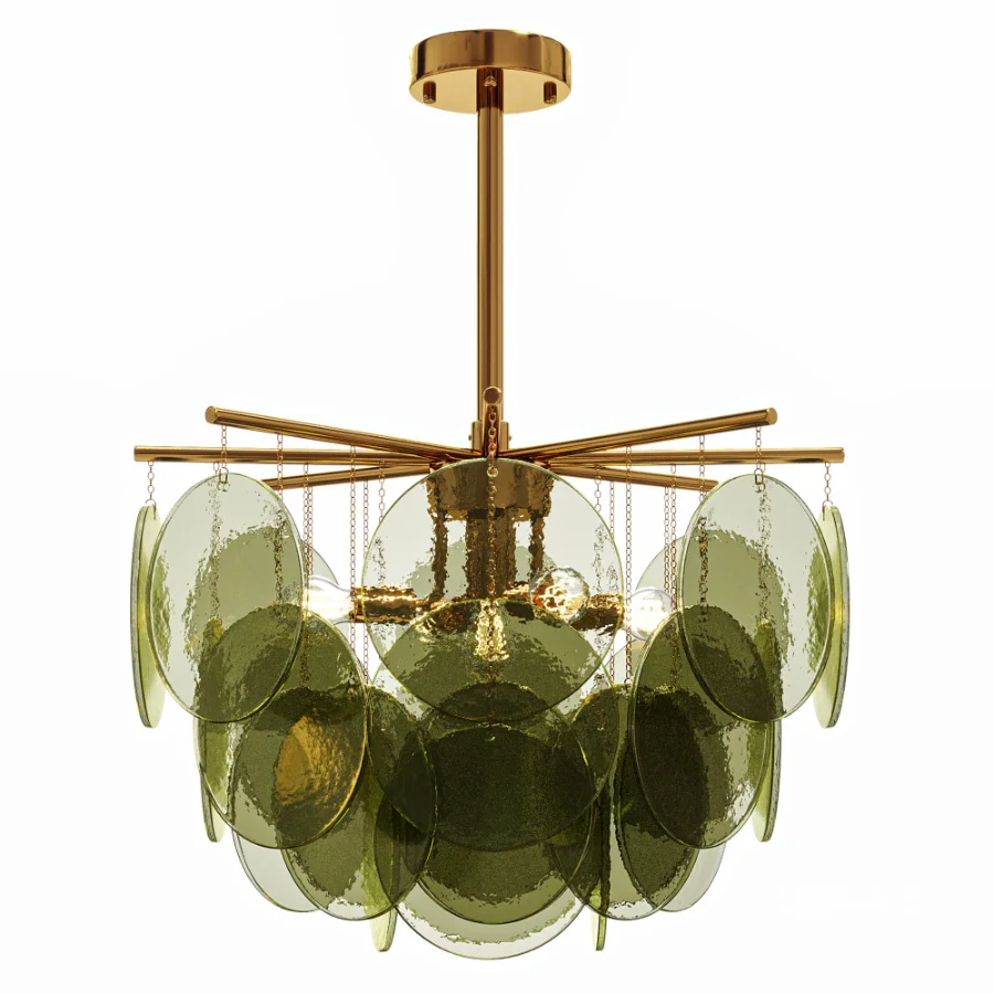 FROST B Glass Chandelier Image 4