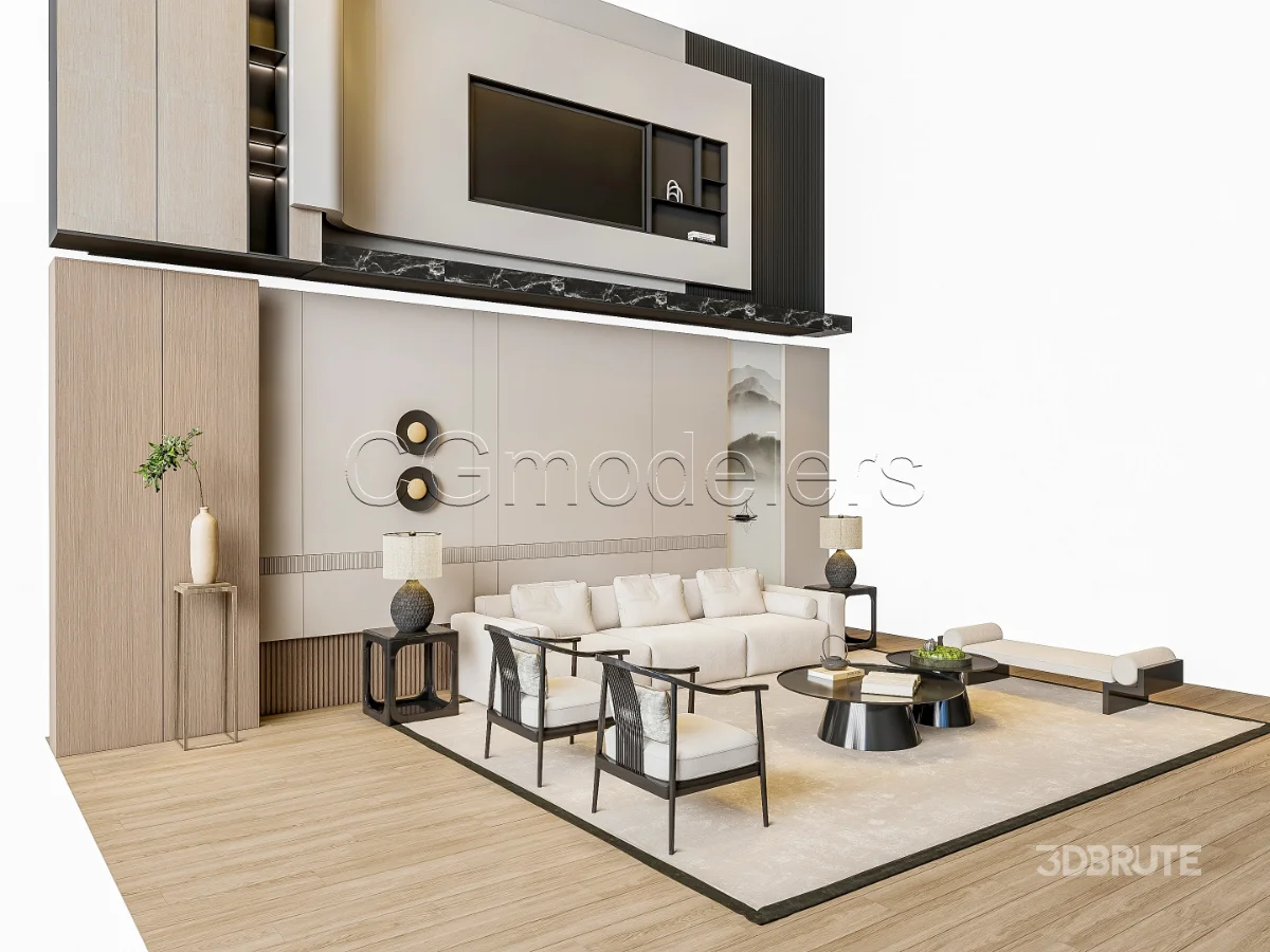 MODERN LUXURY LIVING ROOM SET 1 Image 4
