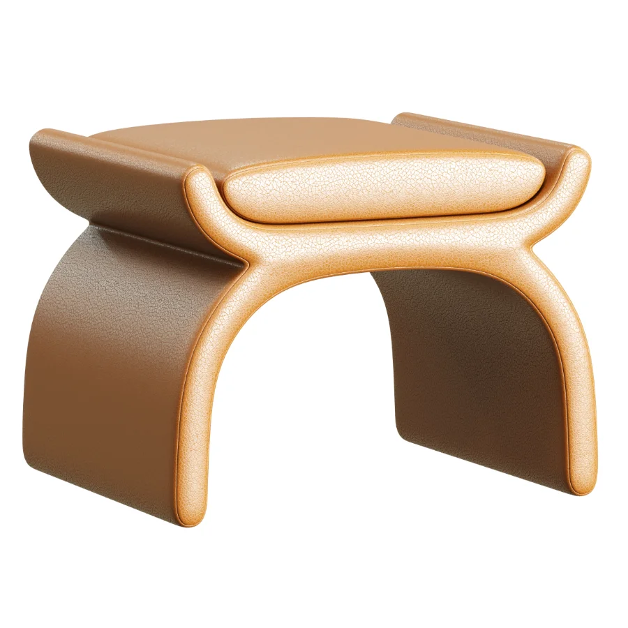 Elegant Napa Pouf Image 1