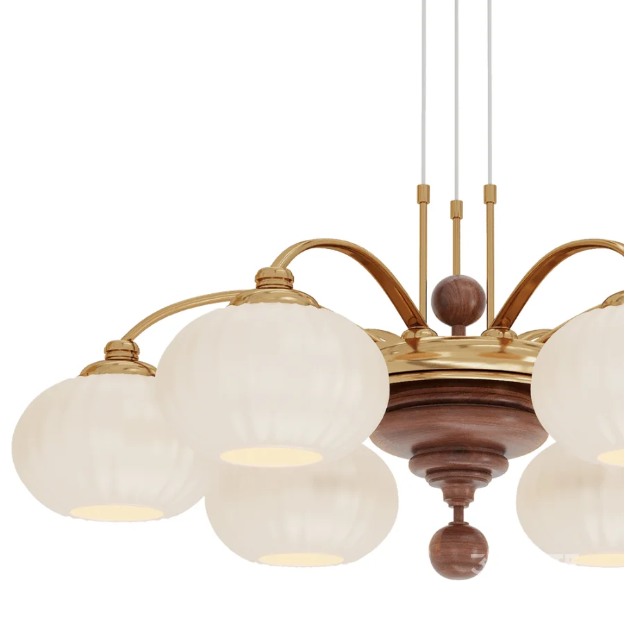 Golden Harvest Chandelier Image 4