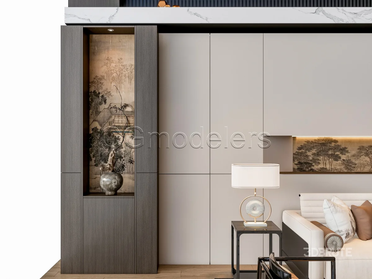MODERN LUXURY LIVING ROOM SET 3 Image 3