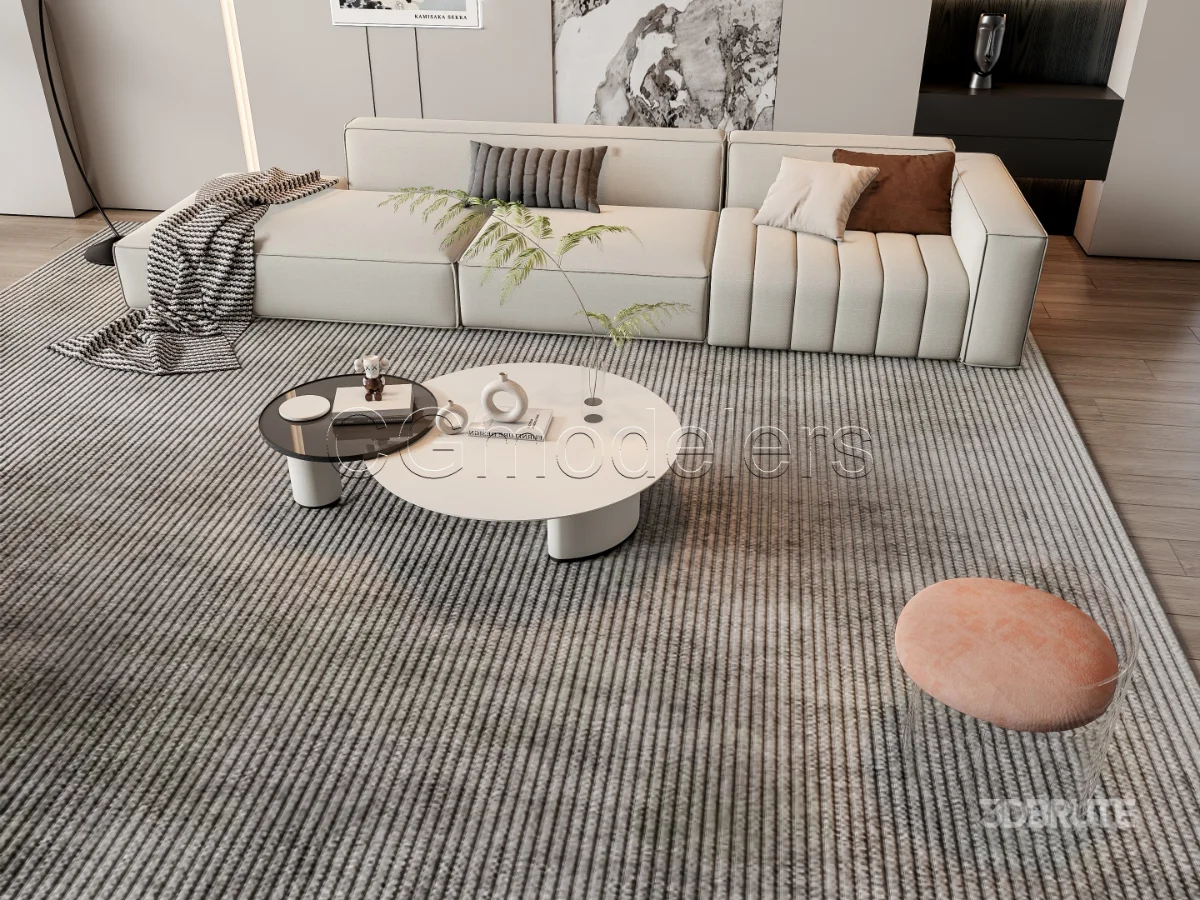 MODERN LUXURY LIVING ROOM SET 13 Image 7
