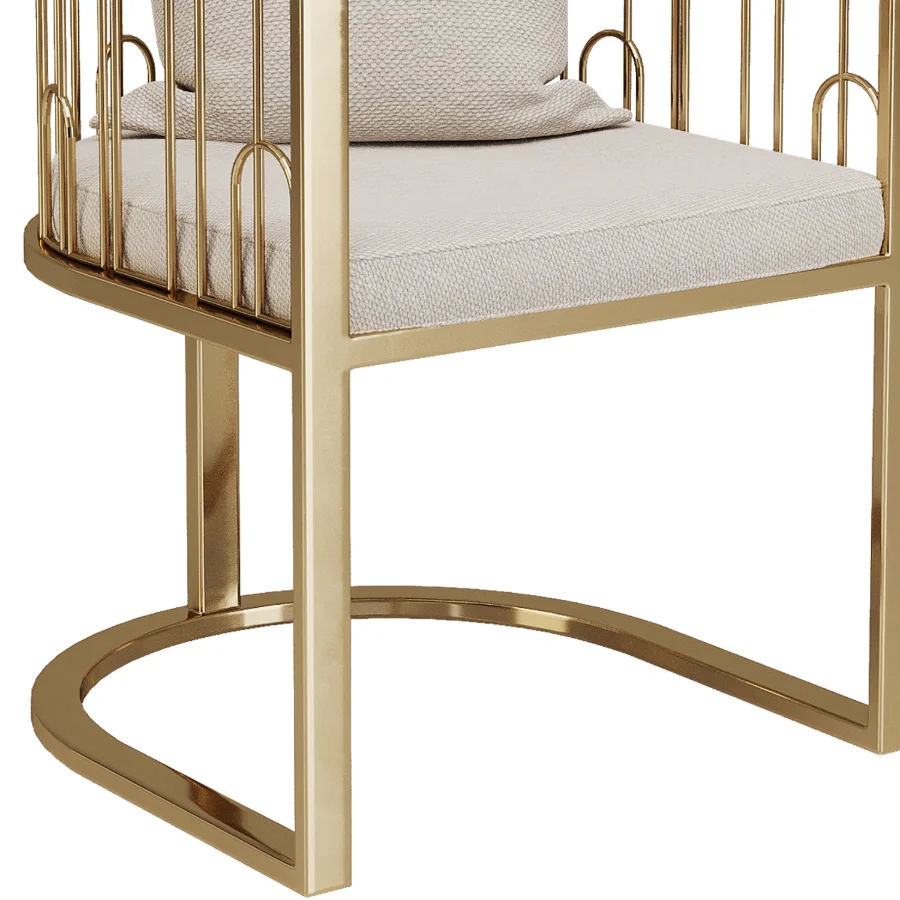 Contemporary Waterfall Dining Chair Image 4