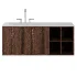 Endika suspended wooden bathroom furniture set with integrated sink by Sklum - Thumbnail 6