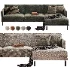 sofa galene 4 plazas con chaise lounge derecho beige - Thumbnail 3