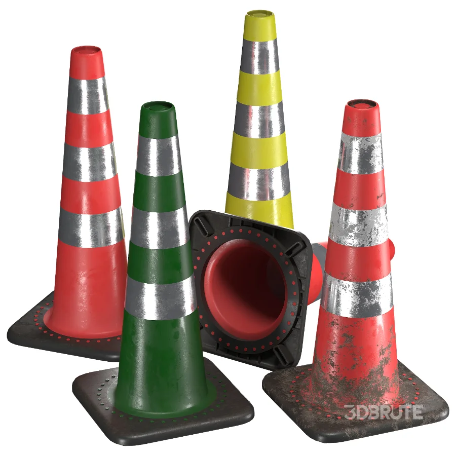 Plastic Traffic Cone Image 1