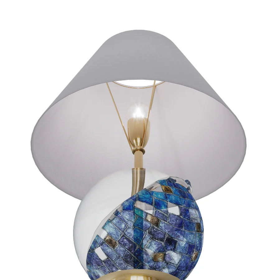 Serena Luxury Mosaic Eterea Lamp Image 3