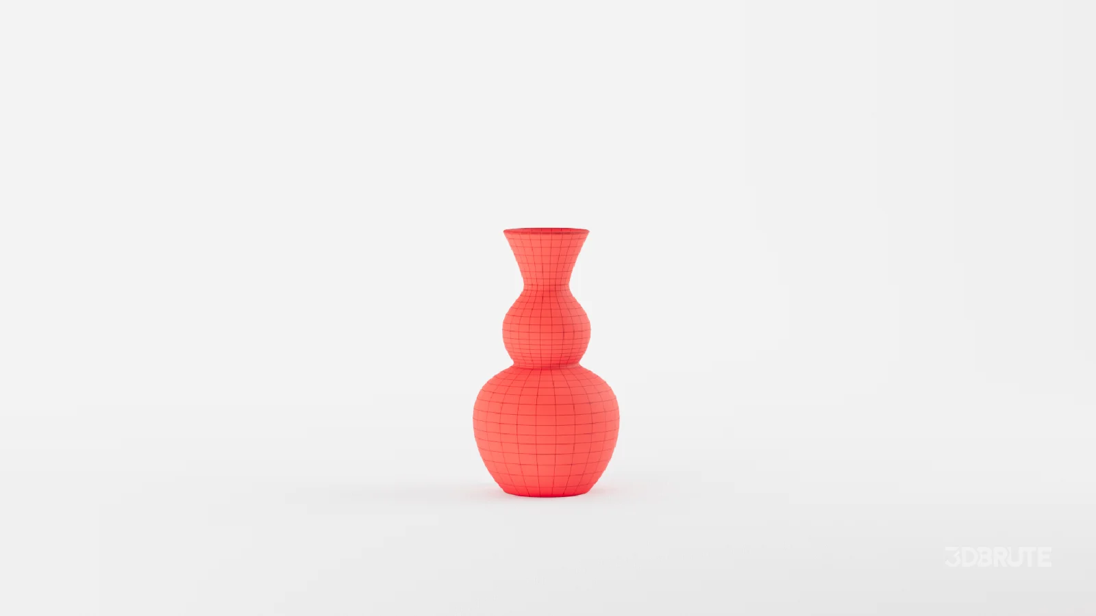 Bradburn Home Double Gourd Stripe Floor Vase Image 9