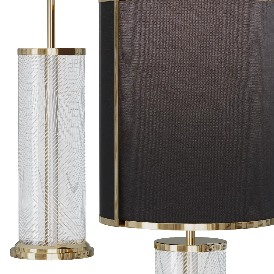 Nautilus Roma Crystal Table Lamp Image 4