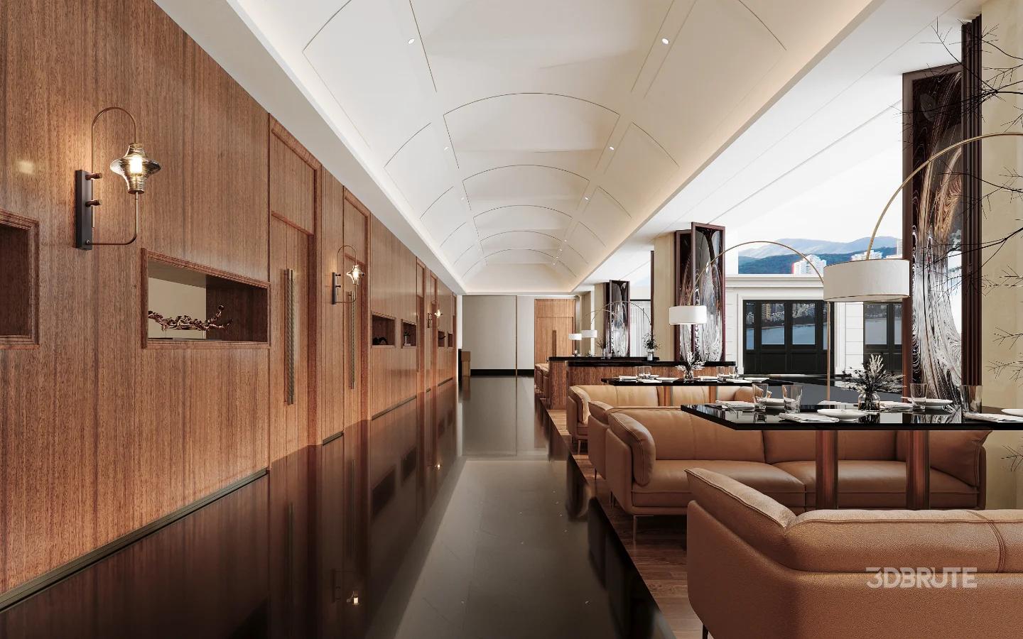 modern dining room Image 1
