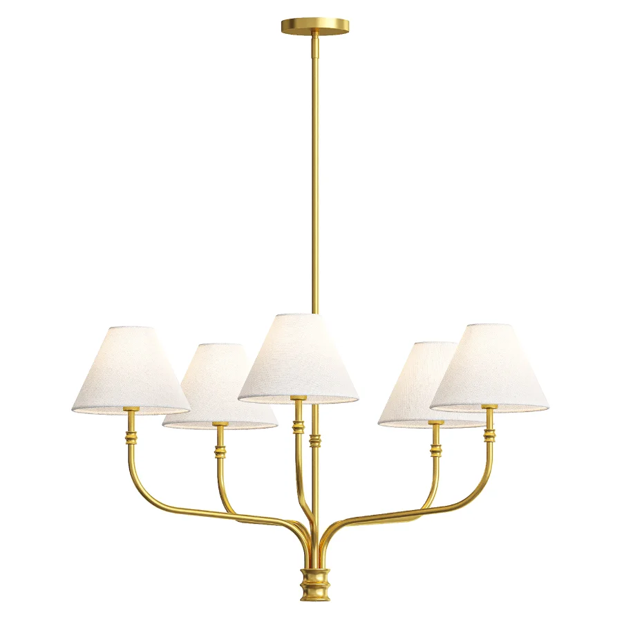 Collins Metal Round D36 Chandelier Image 2