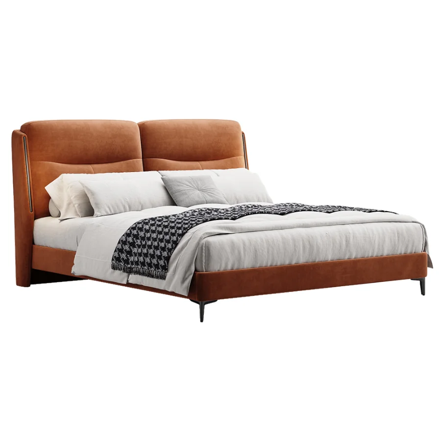 Scandinavian double bed 09 Image 1