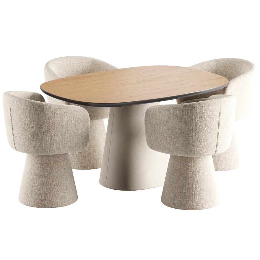 Tori Chair Pantone Dining Table Image 4