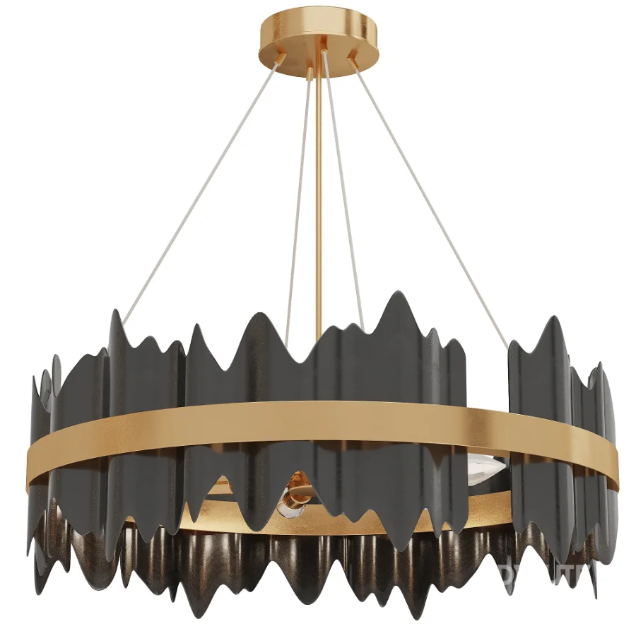 Verda Modern Circular Chandelier Image 1