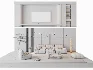 MODERN LUXURY LIVING ROOM SET 10 - Thumbnail 14