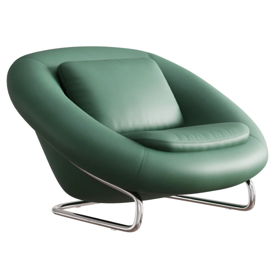Barrel Armchair Image 1