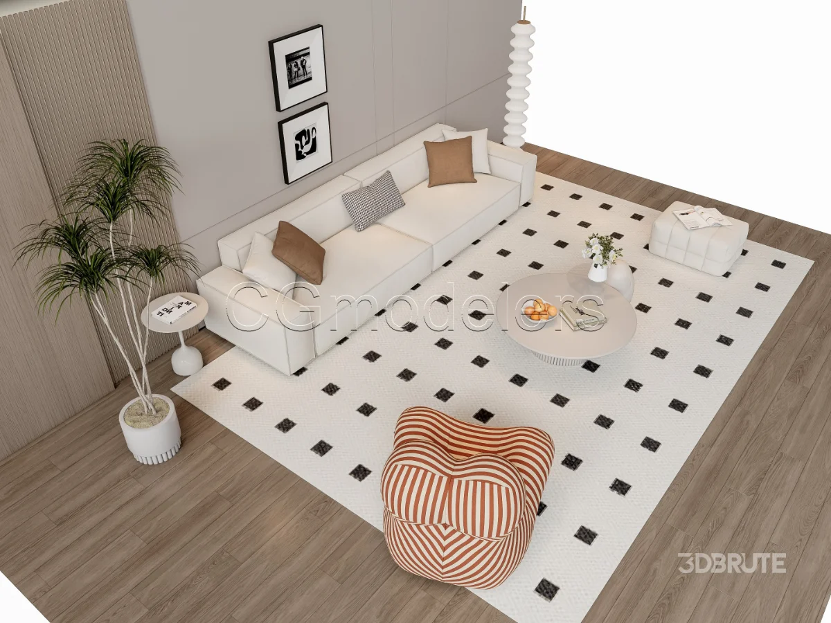 MODERN LUXURY LIVING ROOM SET 12 Image 19