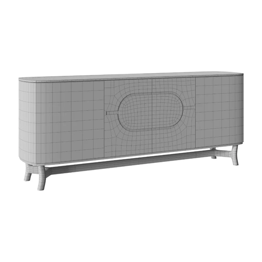 Carolina Brown Dresser Image 2
