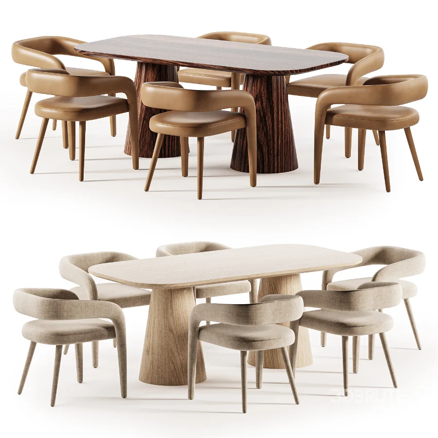 Syrah Chair and Dining Table Image 5
