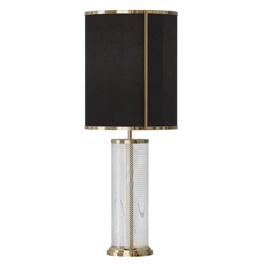 Nautilus Roma Crystal Table Lamp Image 1
