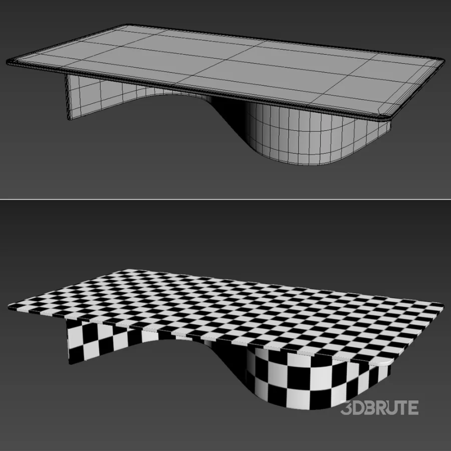 Bender Rectangle Coffee Table 01 Image 4