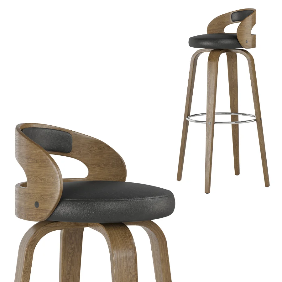 Shelly Swivel counter and bar Stool Image 5