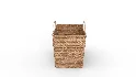 Modern Weave Tall Handle Basket - Thumbnail 5