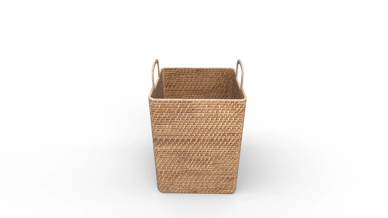 Modern Weave Tall Handle Basket Image 5