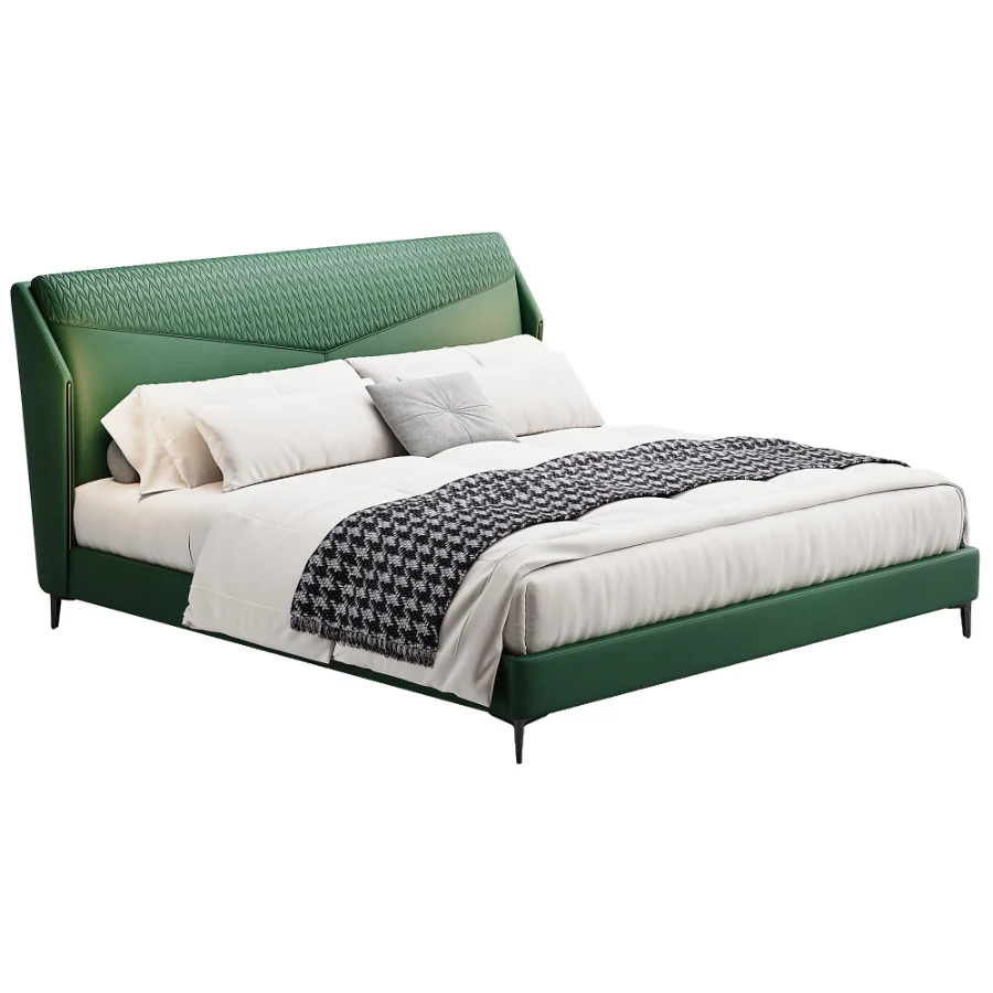 Scandinavian double bed 04 Image 1