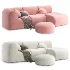 Curved Modular Sectional - Thumbnail 4