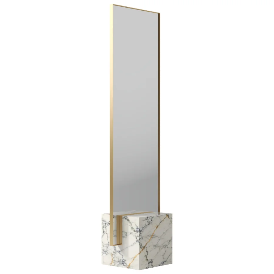 Slash Standing Mirror | Carlyle Collective Image 2