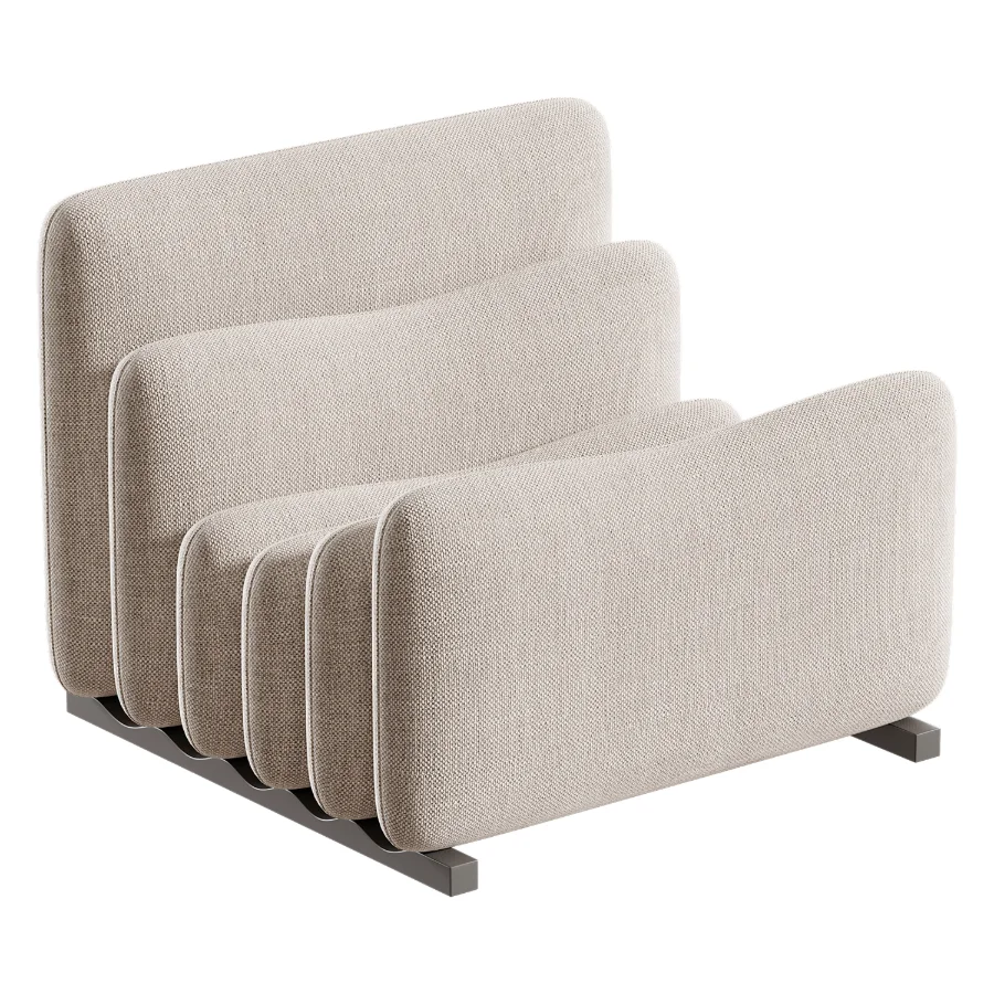 Additional System Armchair with Footstool Image 3