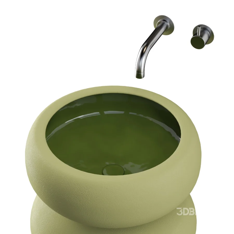 Freestanding Clay Basins FB IV | Studio LOHO Image 4