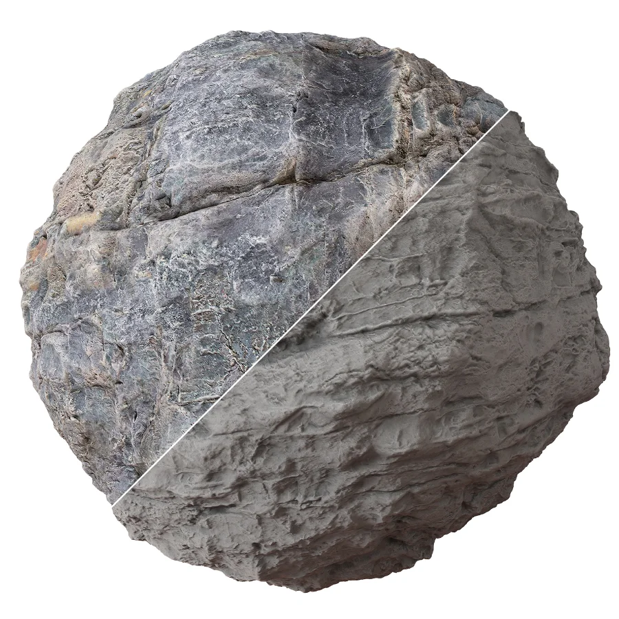 Natural Rock Cliff Material Image 1