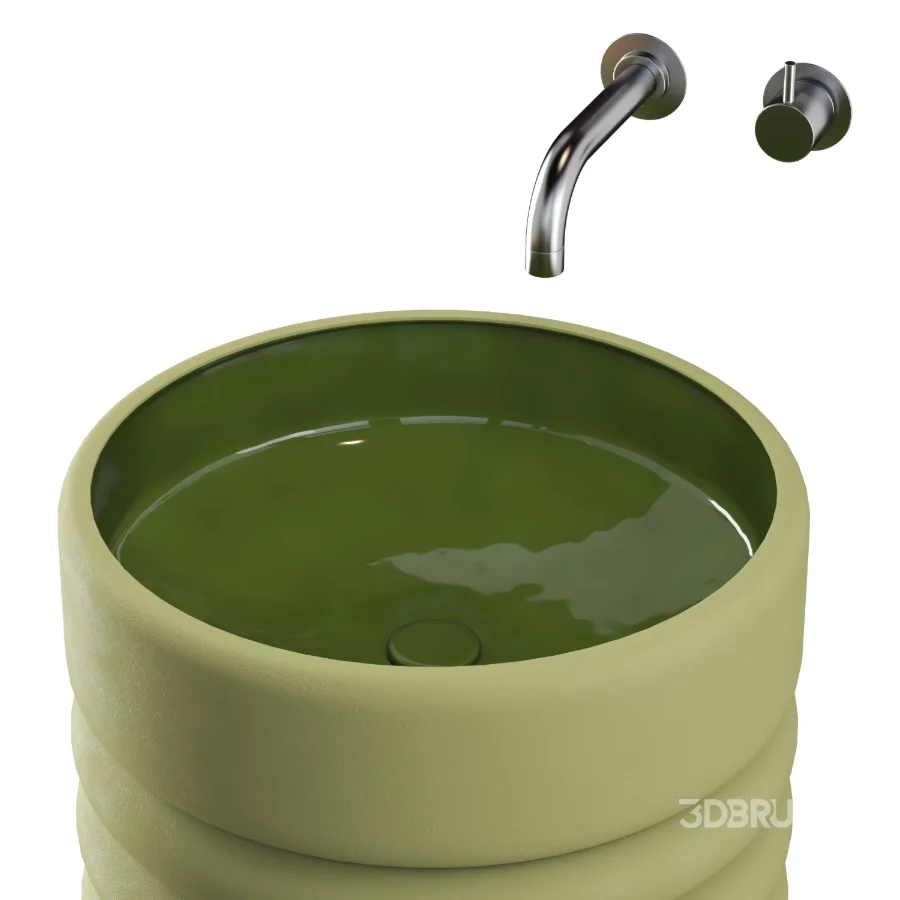 Freestanding Clay Basins FB III | Studio LOHO Image 5