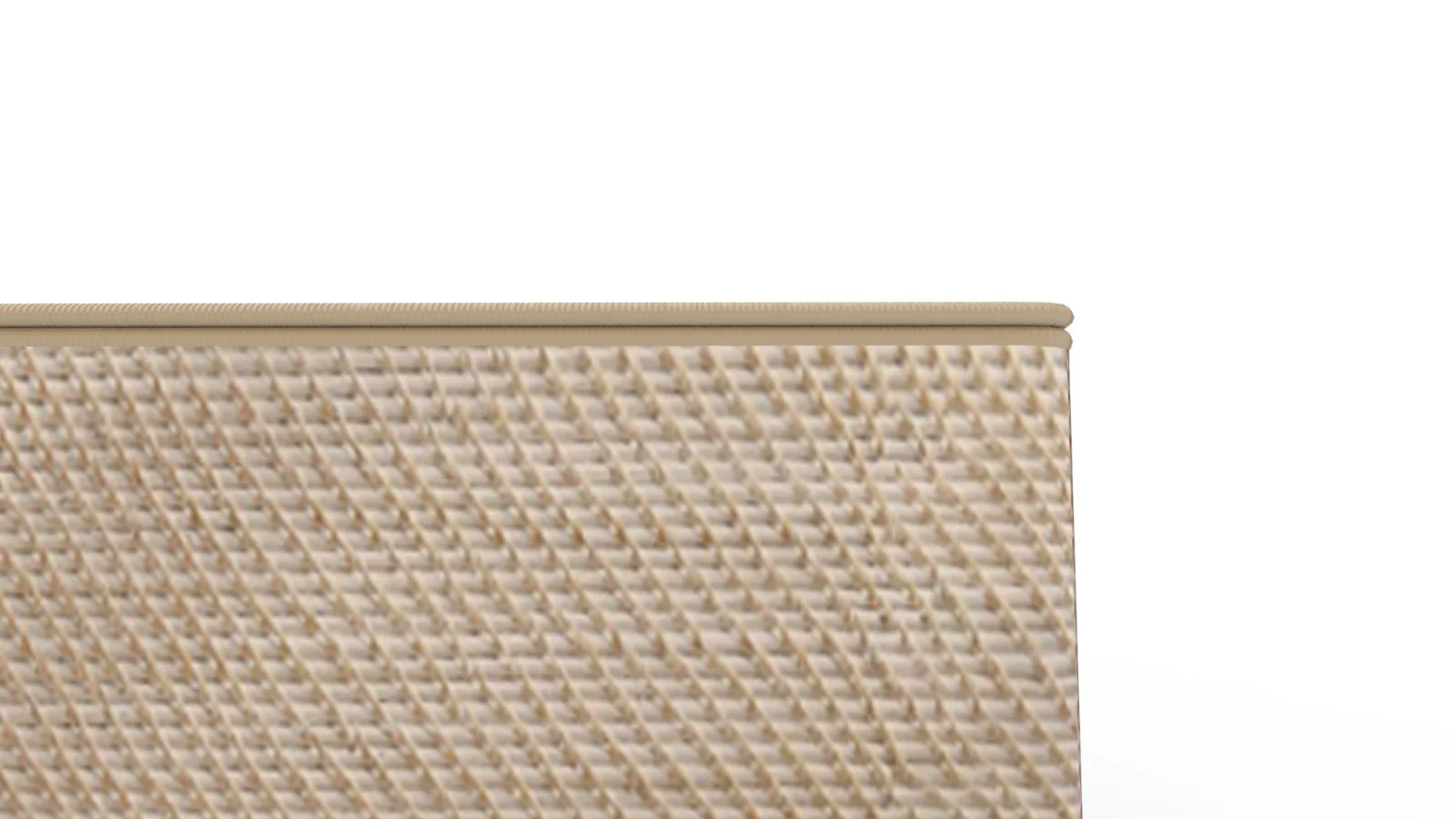 Modern Weave Lidded Storage Basket Image 10