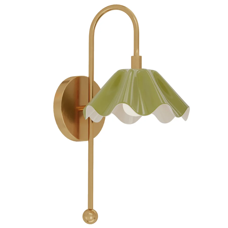 Brass Wall Sconce Image 3